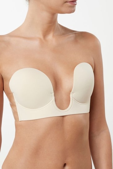 Buy Nude U-Plunge Stick-On Bra from Next USA