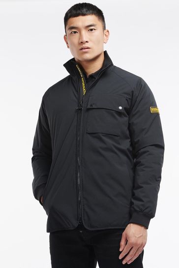 Barbour International Black Legacy Warm Up Showerproof Jacket