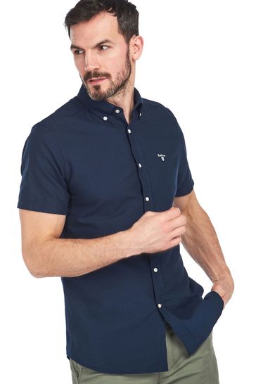 Barbour mens short sleeve shirts outlet