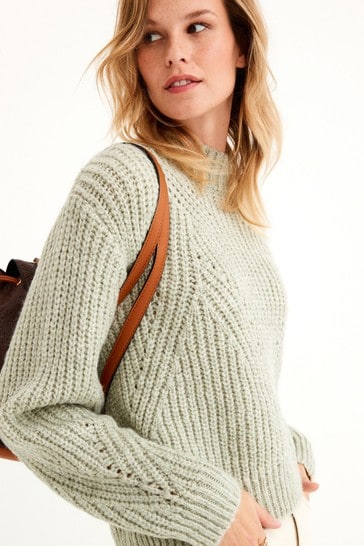 sage knit jumper