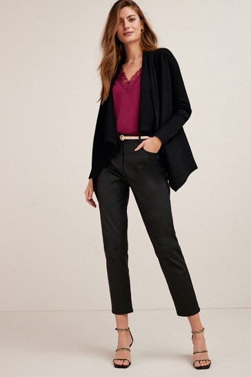 Buy Black Waterfall Cardigan from Next Luxembourg