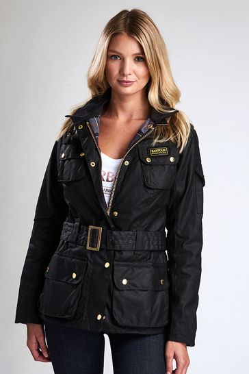 Mevrouw gazon Behandeling Buy Barbour® International Black Polar Quilted Jacket from the MnjeShops online  shop