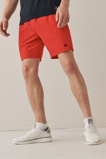 Red Next Active Gym & Running Shorts