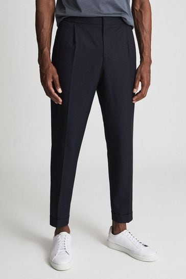 Reiss Brighton Pleat Front Trousers