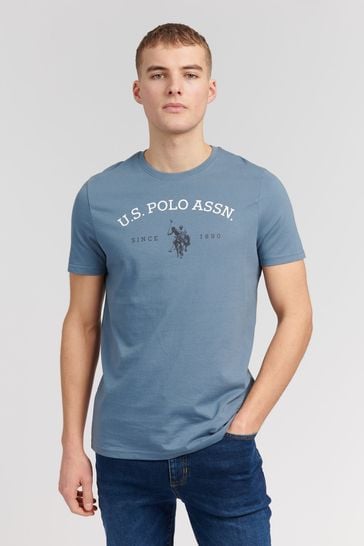 U.S. Polo Assn. China Blue USPA Graphic T-Shirt