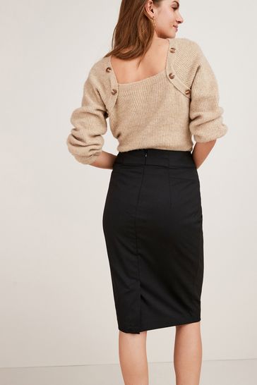 Black pencil shop skirt dress next