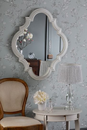 Cream Elisse Moorish Mirror