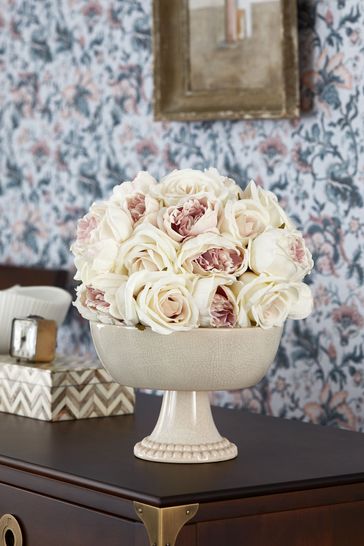 Pink Rose Peony Mix In Vase