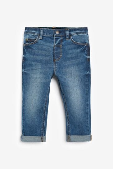 Mid Blue Regular Fit Comfort Stretch Jeans (3mths-7yrs)