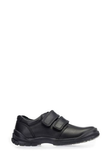 Buy Start Rite Engineer Vegan Black Double Strap School Shoes from