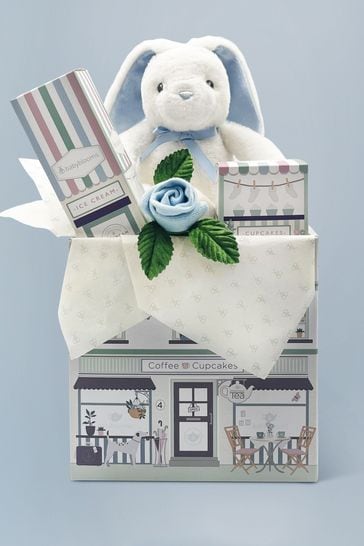 Buy Babyblooms Blue Bunny Welcome Baby Gift from the Next UK