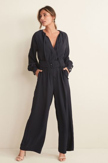 Next navy sale jumpsuit
