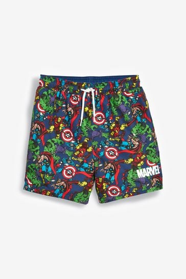 Blue Marvel Swim Shorts (3-16yrs)