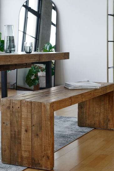 Brooklyn Reclaimed Pine Dining Bench