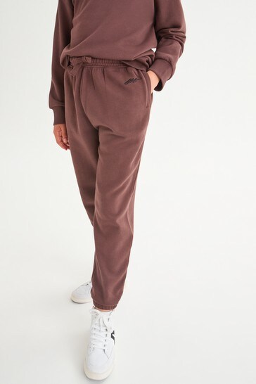 chocolate brown jogger set