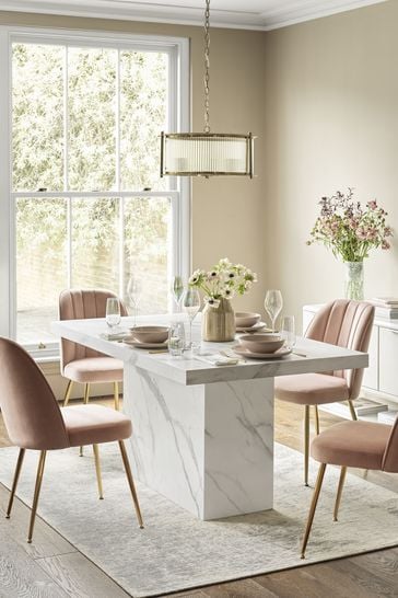 Next white best sale table