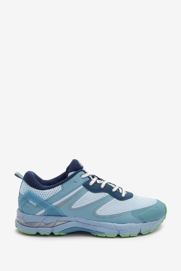 Blue Lace Up Next Active Sports V300W Running Trainers