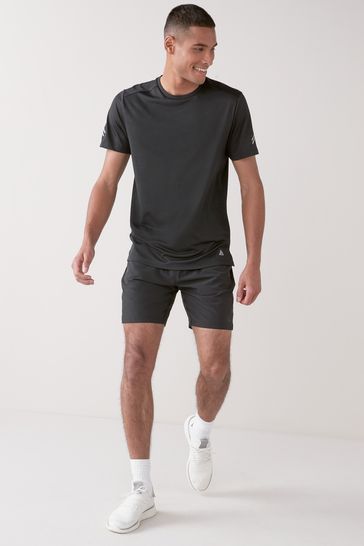 Black Shorter Length Next Active Gym & Running Shorts