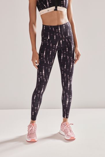Print Next Active Sports Tummy Control High Waisted Full Length Sculpting Leggings
