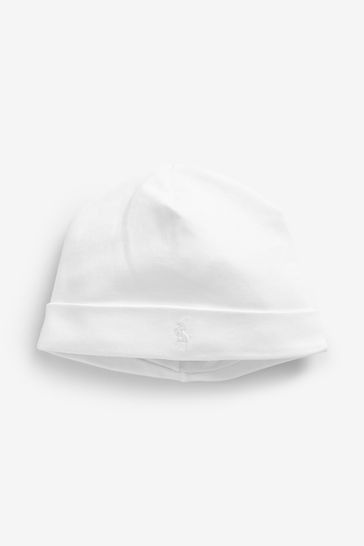 Polo Ralph Lauren Baby White Hat