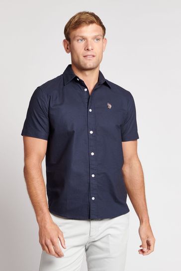 Buy U.S. Polo Assn. Lifestyle Peached Oxford Shirt from Next