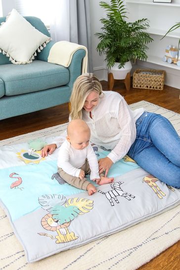 aden + anais Baby Bonding Grey Playmat