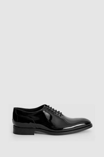 Buy Reiss Bay Patent Leather Whole Cut Shoes from the Laura Ashley