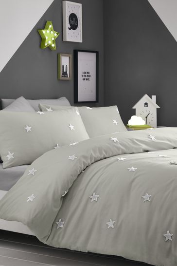 tufted star duvet cover