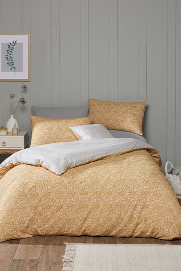 next yellow duvet