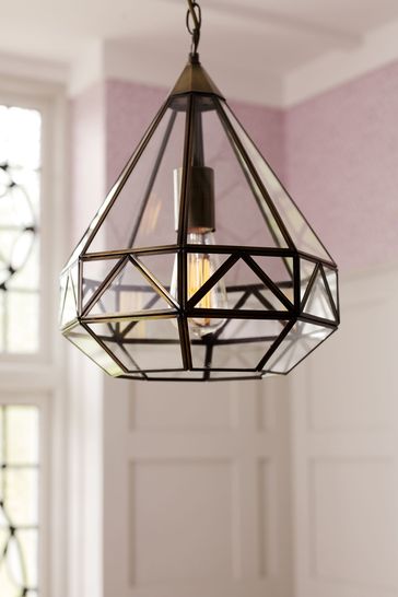 Brass Zaria Lantern Pendant Ceiling Light