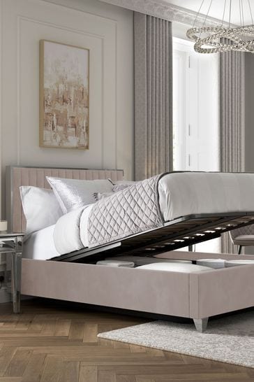 Next velvet store bed