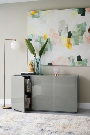 Grey Sloane Glass Collection Luxe Large Sideboard