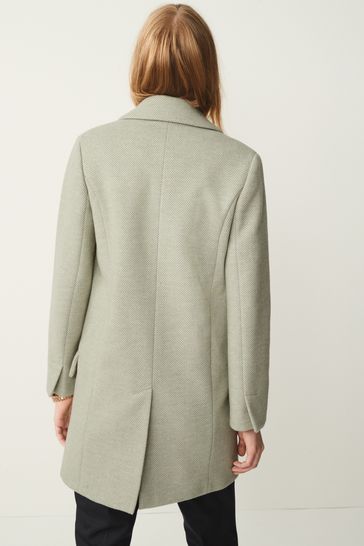 next sage green coat