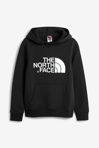 north face drew peak hoodie youth