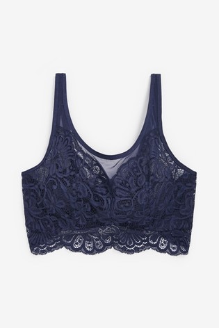 padded crop bra