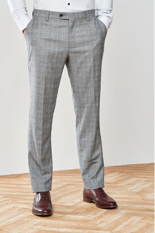 tailored white trousers