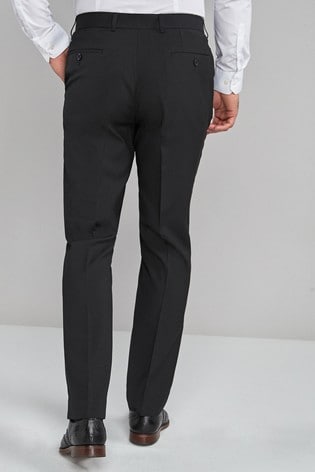 Regular Fit Stretch Formal Trousers 
