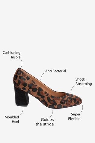 leopard comfort shoes