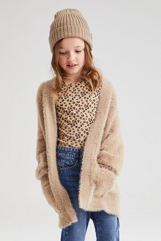 next fluffy cardigan