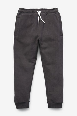 Charcoal Grey Super Sueded Joggers (3-16yrs)