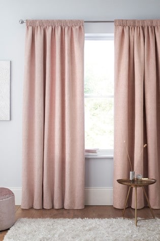 Buy Heavyweight Chenille Pencil Pleat Lined Curtains From Next Lithuania