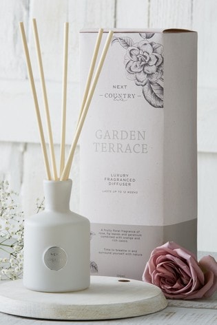 Country Luxe Garden Terrace Orange And Geranium Fragranced Reed 170ml Diffuser