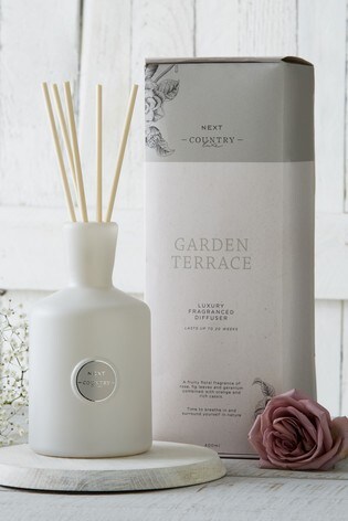 Country Luxe Garden Terrace Orange And Geranium Fragranced Reed 400ml Diffuser