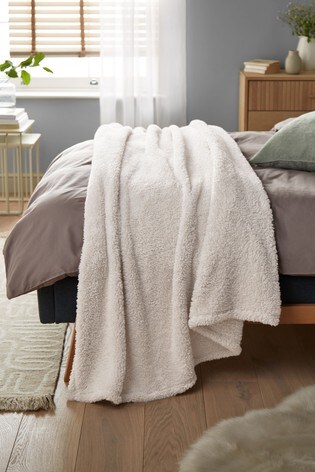 Kaufen Sie Decke Aus Teddyfleece Bei Next Deutschland