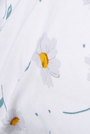 2 pack ditsy daisy duvet cover and pillowcase set
