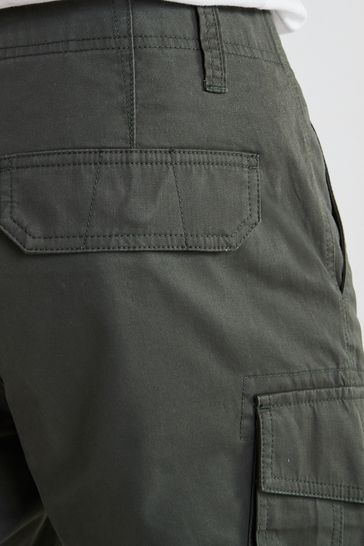 Mens army green cargo shorts online