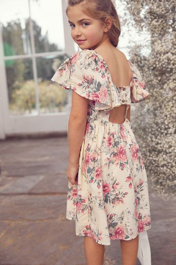 Dress 2024 pink rose