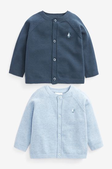 Blue cardigan sales baby