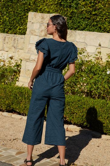 Next broderie best sale jumpsuit