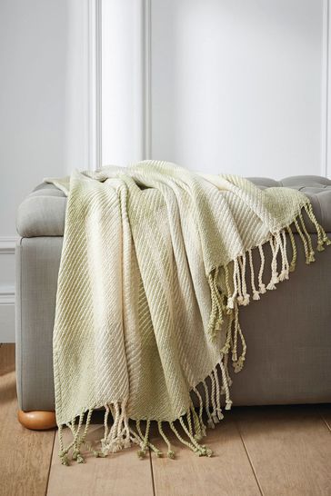 Hedgerow Green Dylan Throw